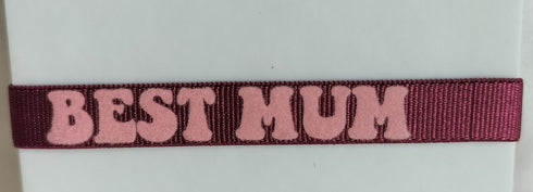 Les bracelets messages Maman Les interchangeables